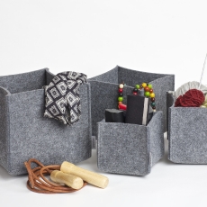 „Square Set“ Filzboxen