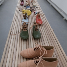 François Dumas „Lace Shoe“, galerie nouvelle, villa Noailles, copyright François Dumas - villa Noailles, 2011