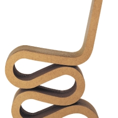 Frank Gehry „Wiggle Side chair“