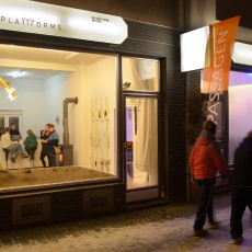 Pascal Howe bei Plattforms Gallery, Foto: Burat