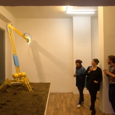 Pascal Howe bei Plattforms Gallery, Foto: Burat