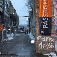 Eingang zum Hochschulforum der PASSAGEN, Foto: Volker Kraus