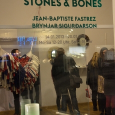 Institut francais, Ausstellung Stones&Bones von Jean-Baptiste Fastrez und Brynjar Sigurdarson, Foto: Burat