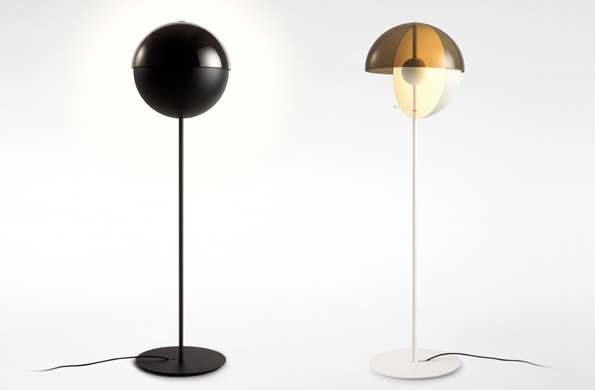 Naked Objects, Foto © Mathias Hahn for Marset: Theia table and floor lamp